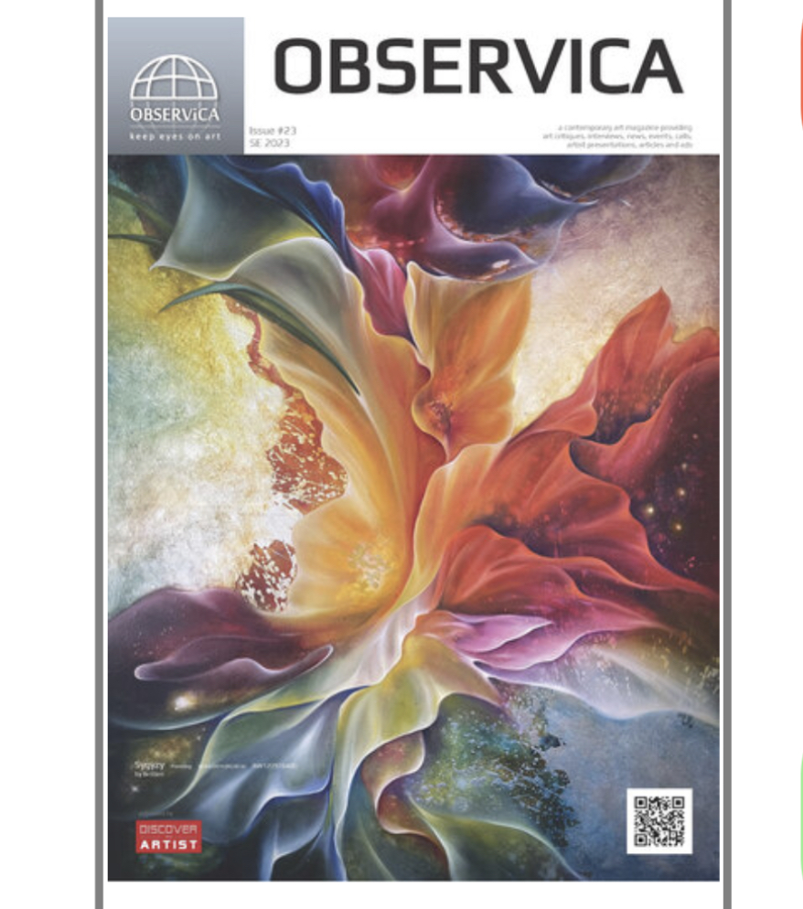 Featured on the cover of Observica Issue #23 SE 2023